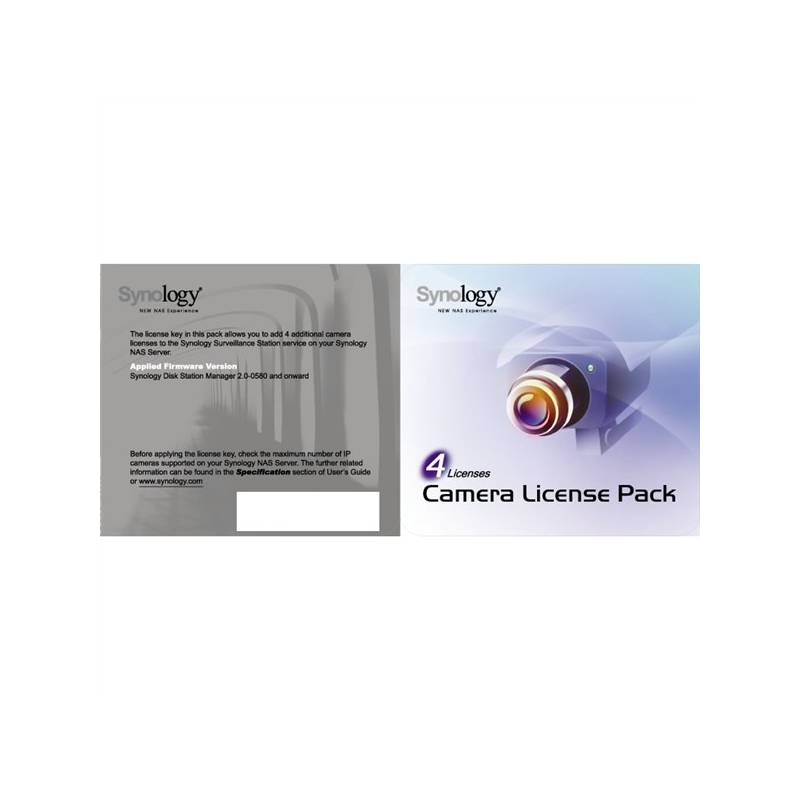 Software Synology License Pack x 4 (License Pack 4)